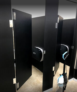 Superior Disinfection of commercial bathroom